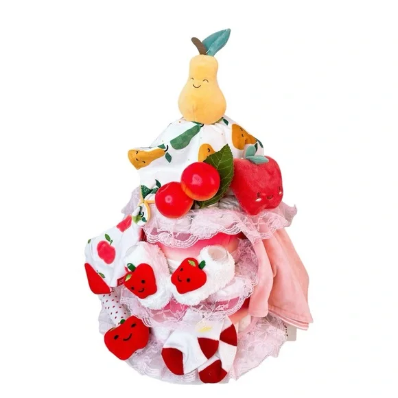 Fruits Diaper Cake,Baby Shower Gift